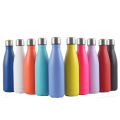 500ml double wall vacuum metal bpa free sport insulated cola thermos flask stainless steel water bottle with custom logo